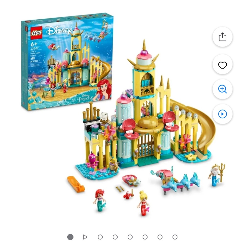 LEGO Disney Princess Underwater Castle Set